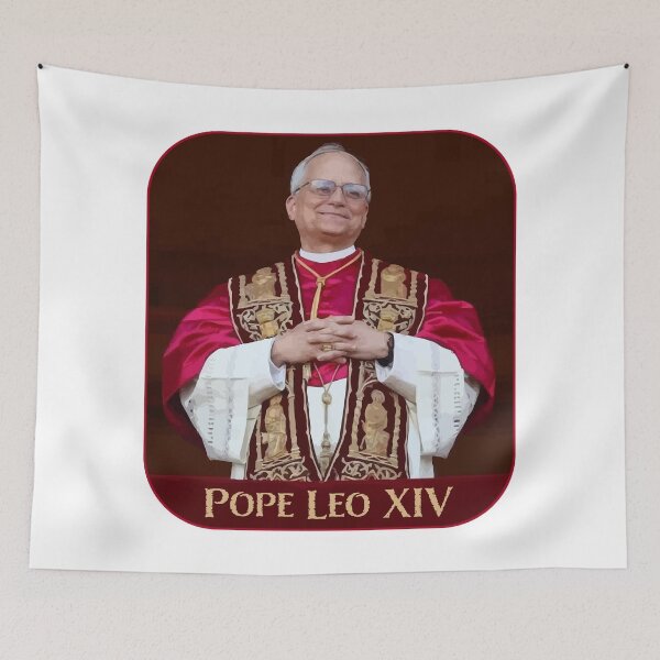 Item preview, Pope Leo XIV designed and sold by Angry Swan Designs.