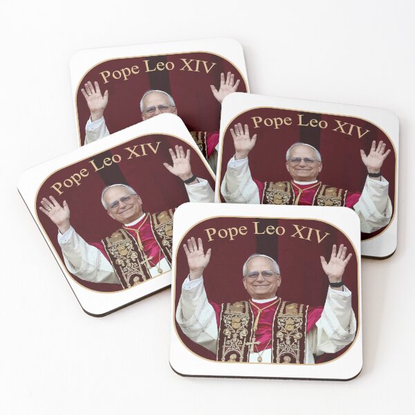 Item preview, Pope Leo XIV designed and sold by Angry Swan Designs.