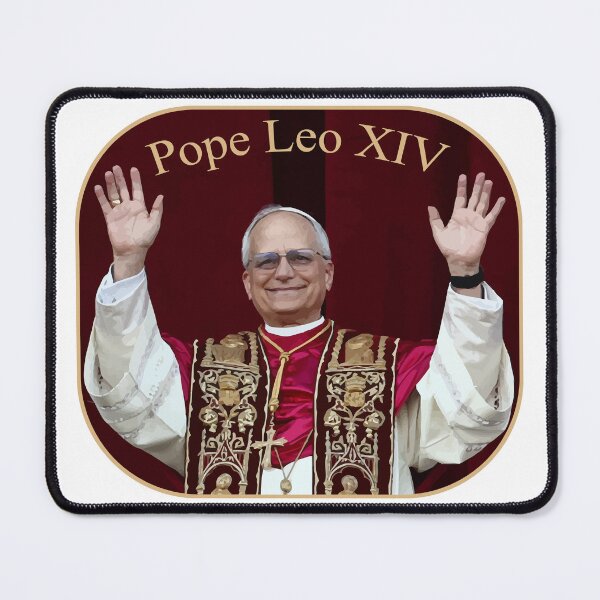 Item preview, Pope Leo XIV designed and sold by Angry Swan Designs.