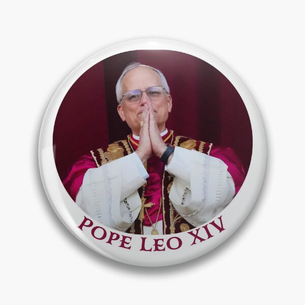 Item preview, Pope Leo XIV designed and sold by Angry Swan Designs.