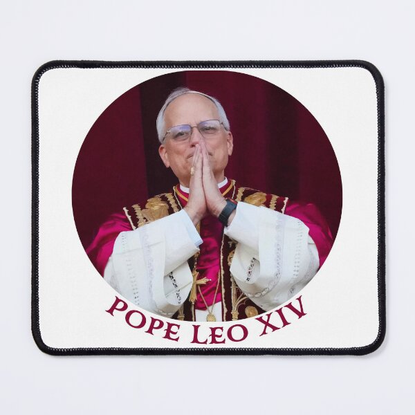 Item preview, Pope Leo XIV designed and sold by Angry Swan Designs.