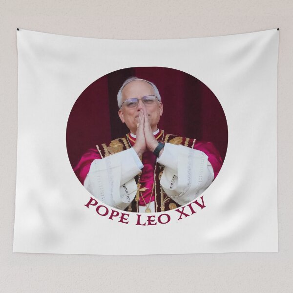 Item preview, Pope Leo XIV designed and sold by Angry Swan Designs.