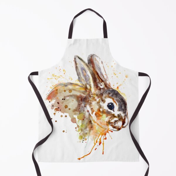 Item preview, Watercolor Bunny Portrait – Mr. Bunny designed and sold by caracatita75.
