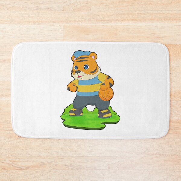 Item preview, Tiger Basketball player Basketball designed and sold by Snabdesign84.