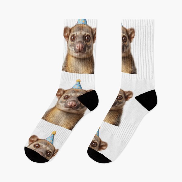 Item preview, Cute Kinkajou with Party Hat Birthday Celebration designed and sold by LazyOwlStore.