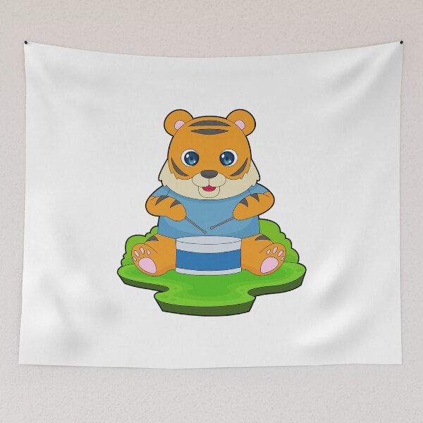 Item preview, Tiger Musician Drum Music designed and sold by Snabdesign84.