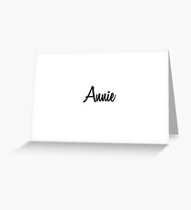 Hey Annie buy this now Greeting Card