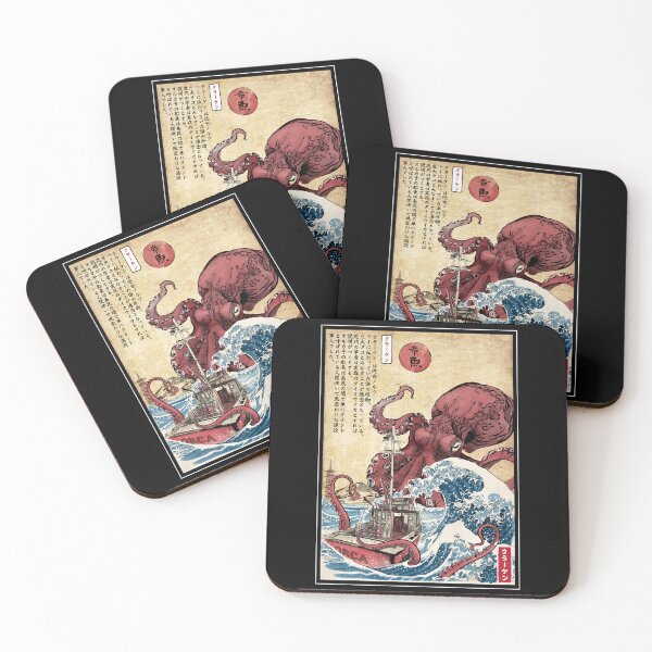 Item preview, Hunting the Kraken in Japan designed and sold by zoezowie79.
