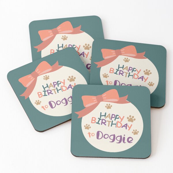 Item preview, Happy Birthday To Doggie designed and sold by AlginaPugachova.