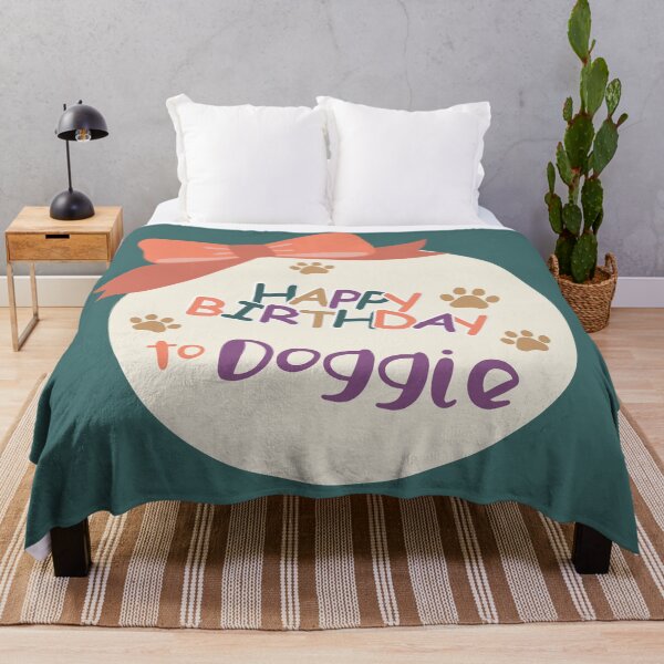 Item preview, Happy Birthday To Doggie designed and sold by AlginaPugachova.