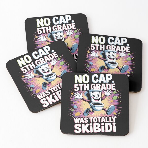 Item preview, No Cap 5th Grade Was Totally Skibidi designed and sold by AniArtPL.