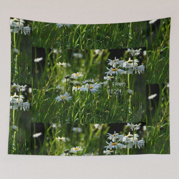 Item preview, Ox Eye Daisy Summer Meadow Wildflowers Leucanthemum vulgare Dog Daisy designed and sold by Tezoodle Art.