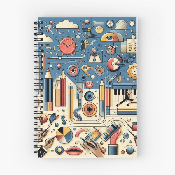 Item preview, "Modern Cubist Energy – Fernand Léger Inspired Art" designed and sold by TwoDotsStudio.