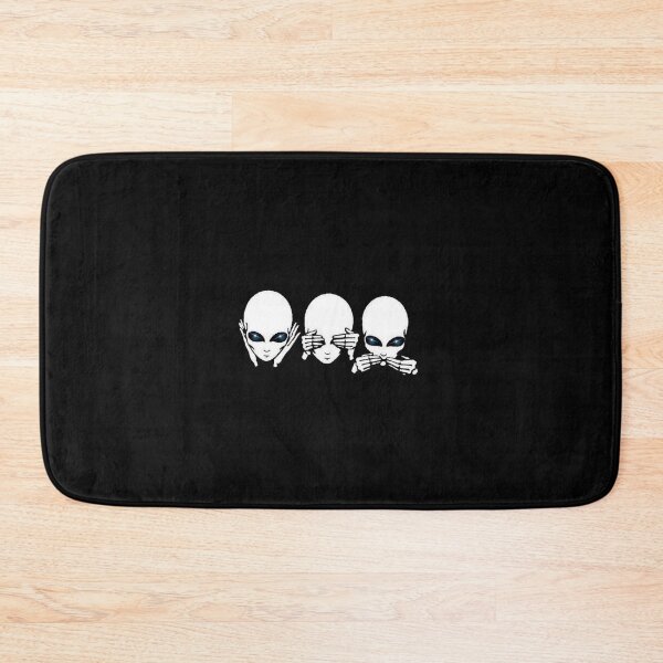 Item preview, See No Alien, Speak No Alien, Hear No Alien! designed and sold by Abducted Treasures.