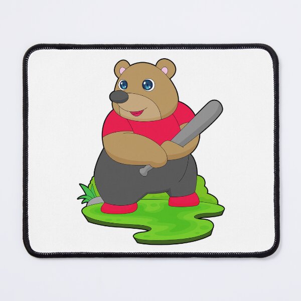 Item preview, Bear Baseball Baseball bat designed and sold by Snabdesign84.