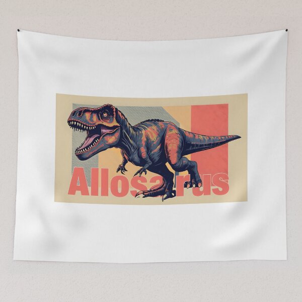 Item preview, allosaurus - vintage design designed and sold by MountAshDesigns.
