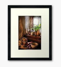 Try to keep busy Framed Print