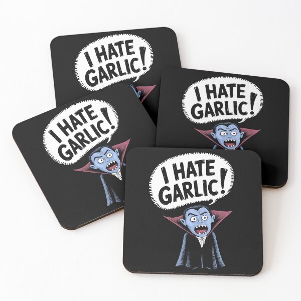 Item preview, Dracula hates garlic designed and sold by Darkifun.