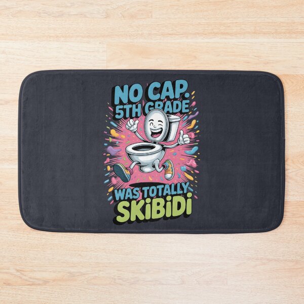Item preview, No Cap 5th Grade Was Totally Skibidi designed and sold by AniArtPL.