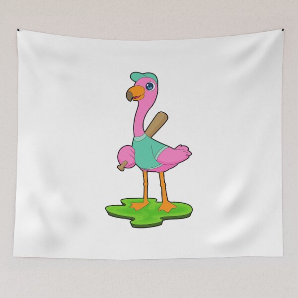 Item preview, Flamingo Baseball Baseball bat designed and sold by Snabdesign84.