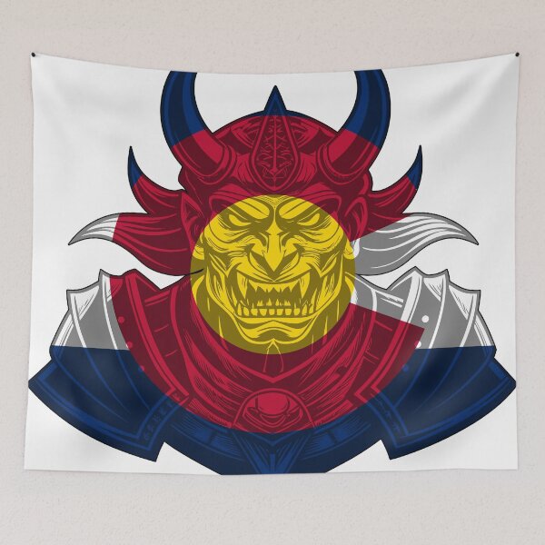 Item preview, Hobgoblin Warrior In Colorado Flag Design050125 10 designed and sold by Lazarustci.