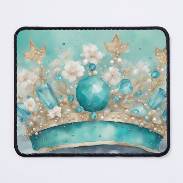 Item preview, Turquoise Fantasy Crown designed and sold by CalmnessbyChoice.