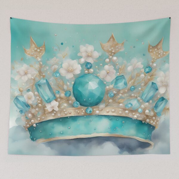 Item preview, Turquoise Fantasy Crown designed and sold by CalmnessbyChoice.
