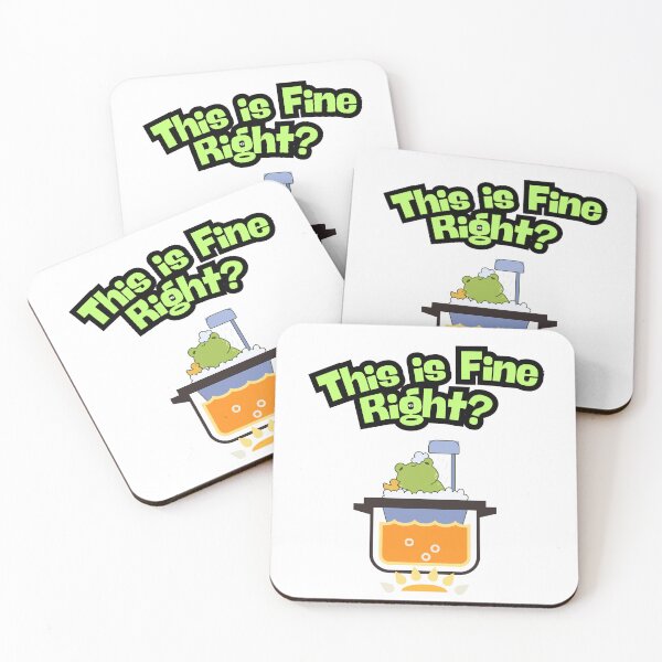 Item preview, This is Fine… Right? - Boiling Frog designed and sold by E20STUDIO.