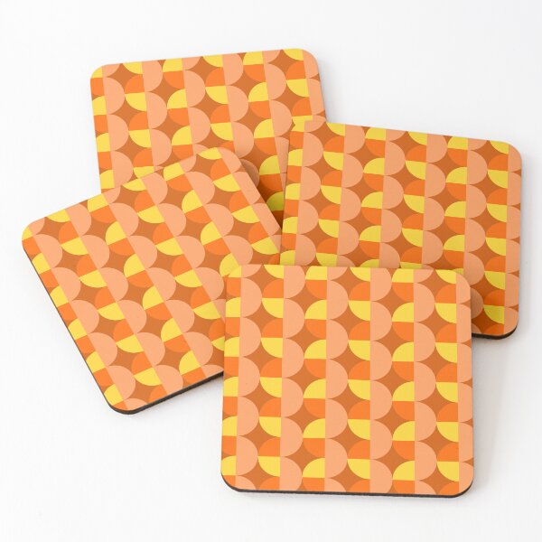 Item preview, Retro Sunset Geometry Pattern designed and sold by kornerupine.