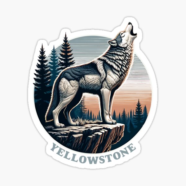 Item preview, Yellowstone National Park designed and sold by NPStudio.