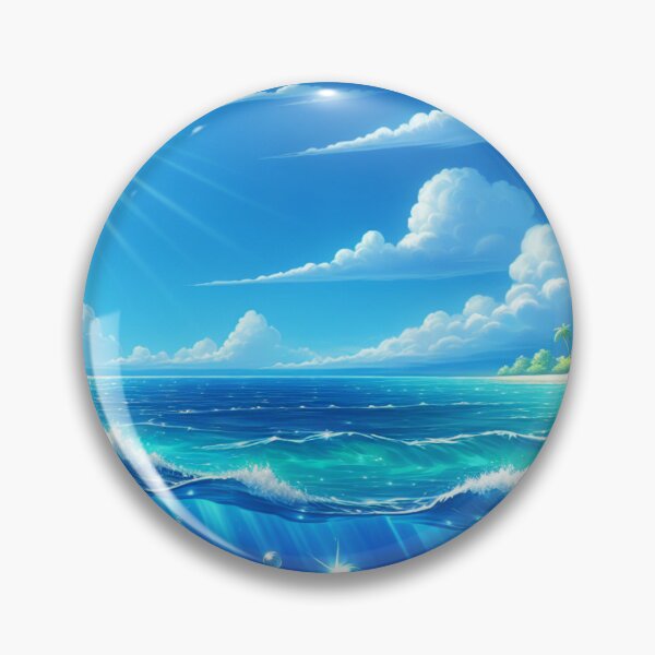 Item preview, SUNLIGHT STRIKES THE OCEAN designed and sold by Catalina Kate.