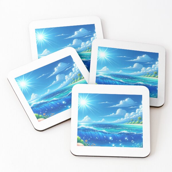 Item preview, SUNLIGHT STRIKES THE OCEAN designed and sold by Catalina Kate.