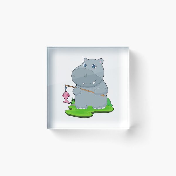 Item preview, Hippo Angler Fish Fishing designed and sold by Snabdesign84.