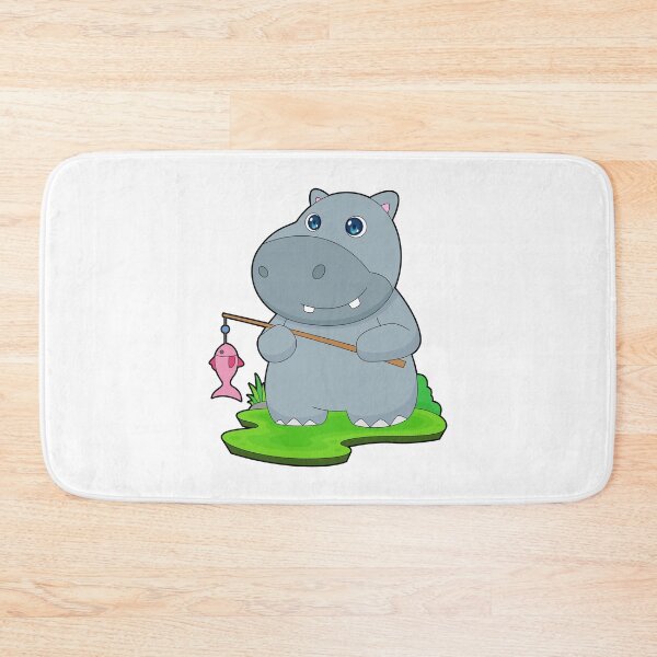 Aperçu de l'œuvre Pêche au poisson Hippo Angler créée et vendue par Snabdesign84.