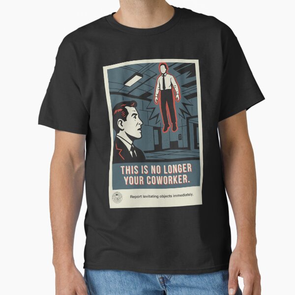 Item preview, Federal Bureau of Control „Levitating objects’ poster designed and sold by Deepwood.