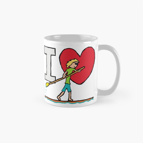Item preview, I Love Paddleboarding designed and sold by Mark-Ewbie.