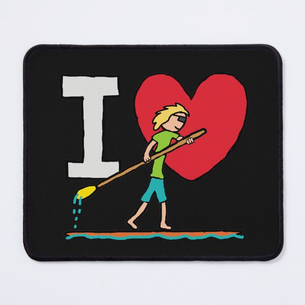 Item preview, I Love Paddleboarding designed and sold by Mark-Ewbie.