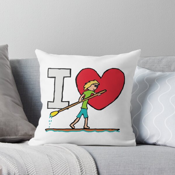 Item preview, I Love Paddleboarding designed and sold by Mark-Ewbie.