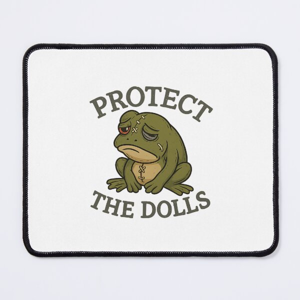 Item preview, Sad Stitched Frog - Protect the Dolls designed and sold by sabily.