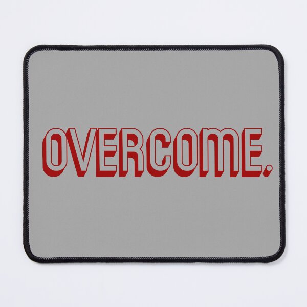 Item preview, Overcome. – Minimalist Motivational Quote Design designed and sold by ViviNyks.