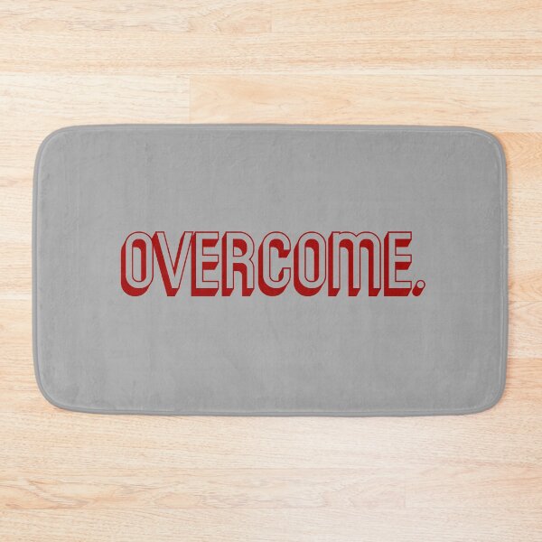 Item preview,  Overcome. – Minimalist Motivational Quote Design designed and sold by ViviNyks.