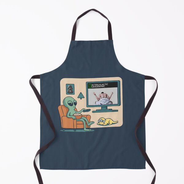 Item preview, Funny Alien Watching Human Mating Program designed and sold by Art Happens.