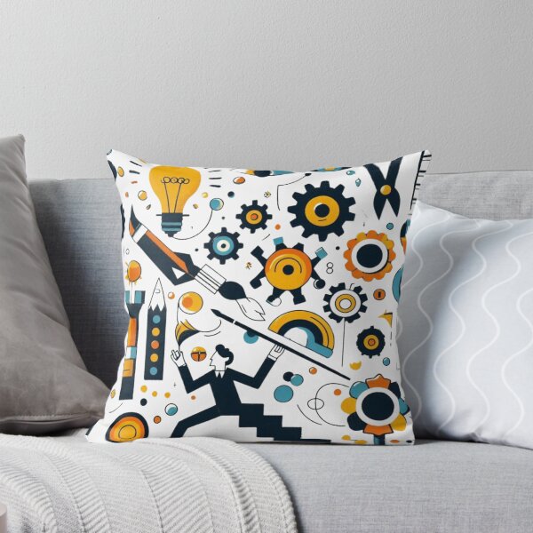 Item preview, "Bold Cubist Composition – Fernand Léger Inspired Art" designed and sold by TwoDotsStudio.