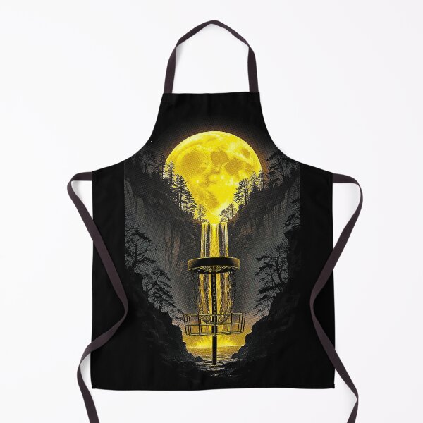 Item preview, Disc Golf Player Funny Forest Moon Waterfall Basket Trees designed and sold by GrandeDuc.
