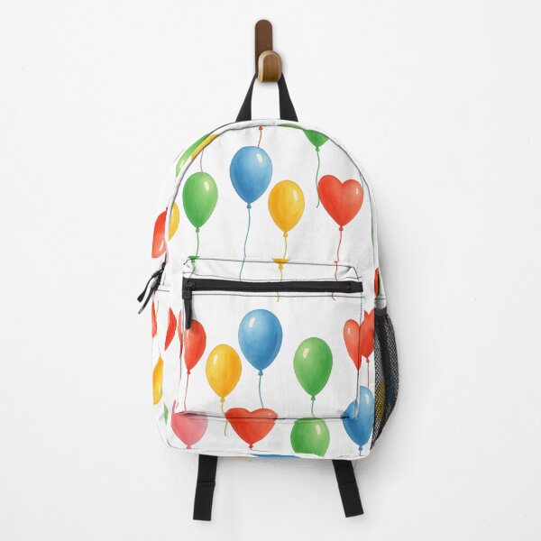 Item preview, Colorful Balloon Set – Party Balloons and Heart Shapes Illustration designed and sold by VikArt7.