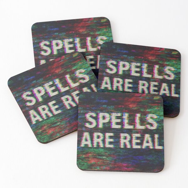 Item preview, Spells Are Real – Glitchcore Signal Ritual designed and sold by Counter Signal.