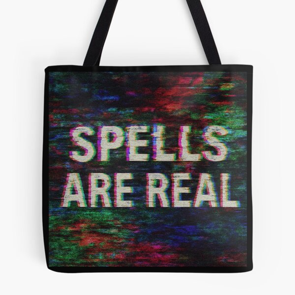 Item preview, Spells Are Real – Glitchcore Signal Ritual designed and sold by Counter Signal.