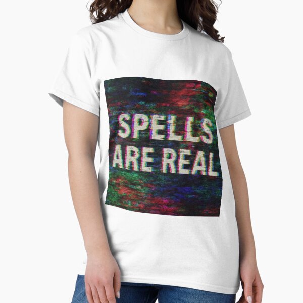 Item preview, Spells Are Real – Glitchcore Signal Ritual designed and sold by Counter Signal.