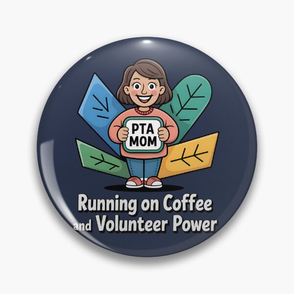 Item preview, PTA Mom Advocacy Coffee Lover And Volunteer Power designed and sold by SurrealArtSzysz.