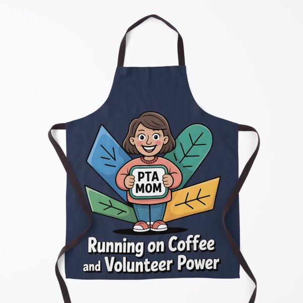 Item preview, PTA Mom Advocacy Coffee Lover And Volunteer Power designed and sold by SurrealArtSzysz.